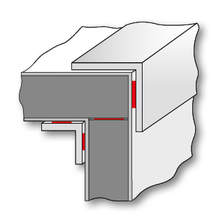 Bonding roof angle
