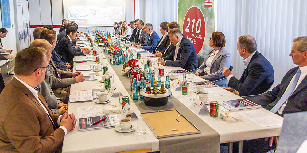 Weiss Group signs letter of intent to set up a production site in China